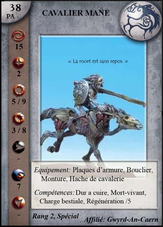 Cavalier Mâne Drune